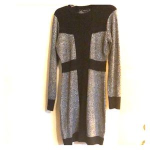 Designer sweater dress